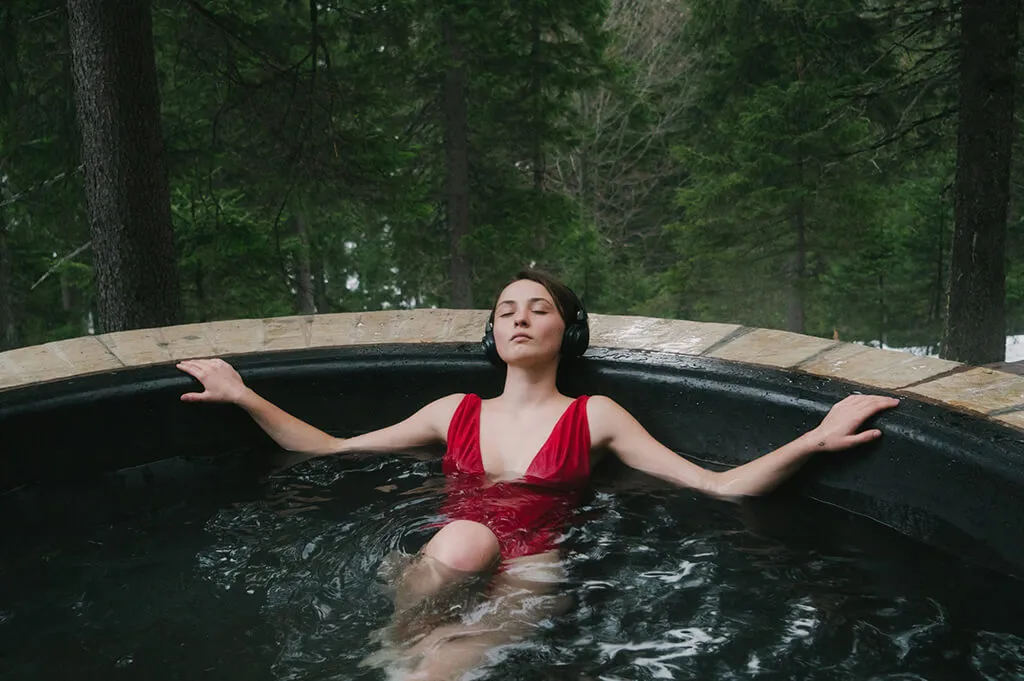 music in jacuzzi