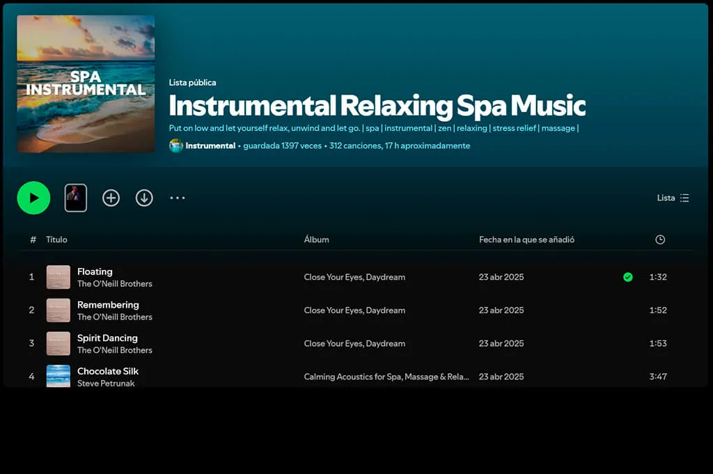 calming instrumental music