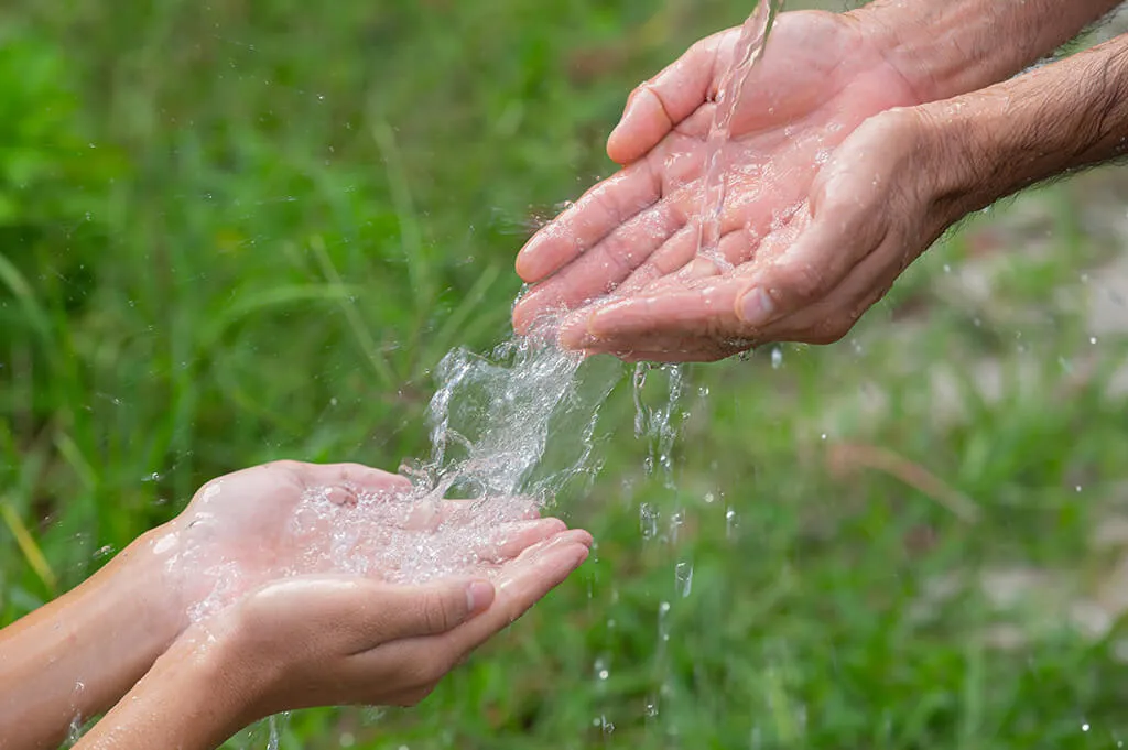 taking care the water