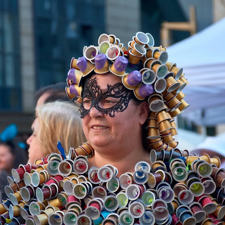 halloween costumes to make at home with recycled materials